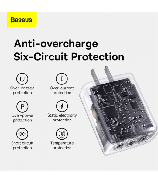 Baseus Compact 3U 17W Charger CN Pin Price in Sri Lanka
