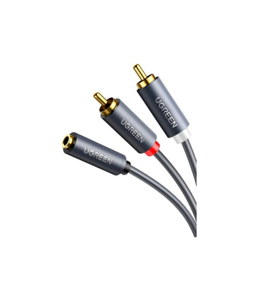 UGREEN 3.5mm Female to 2RCA Male 1M Audio Cable price in sri lanka