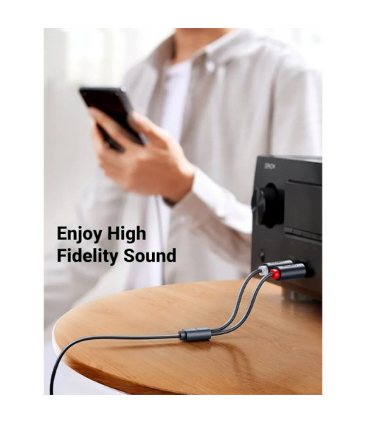 UGREEN 3.5mm Female to 2RCA Male 1M Audio Cable Price in Sri Lanka