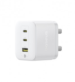 Buy Baseus Palm Fast Charger 2C+U 65W UK Moon White in Sri Lanka